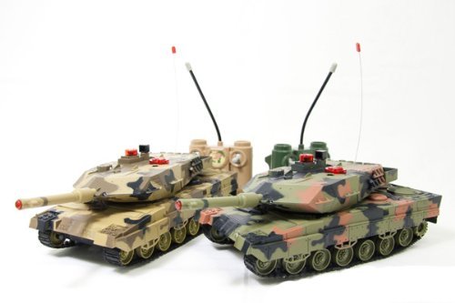 infrared laser rc battle tank set tower hobby