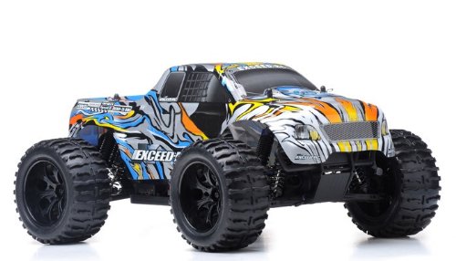 110 24ghz Exceed Rc Electric Infinitive Ep Rtr Off Road Truck Stripe Blue 0 0