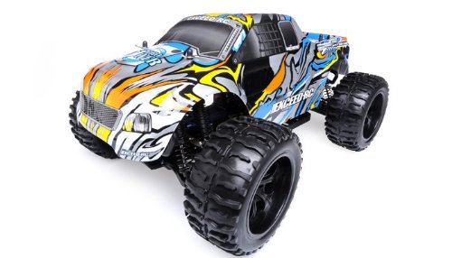 110 24ghz Exceed Rc Electric Infinitive Ep Rtr Off Road Truck Stripe Blue 0 5