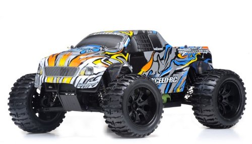 110 24ghz Exceed Rc Electric Infinitive Ep Rtr Off Road Truck Stripe Blue 0