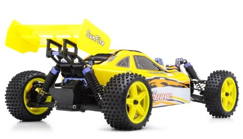 110 24ghz Exceed Rc Electric Sunfire Rtr Off Road Buggy Baha Yellow 0 1