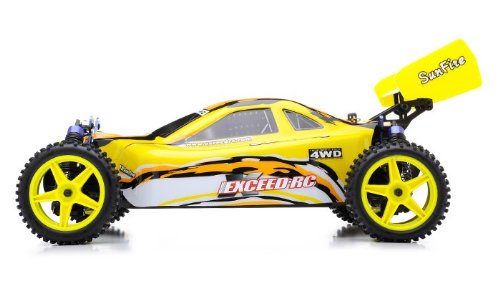 110 24ghz Exceed Rc Electric Sunfire Rtr Off Road Buggy Baha Yellow 0 2