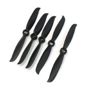 5 X Rc Radio Control Plane 475x475e Props Propellers W Shaft Adapter Rings 0