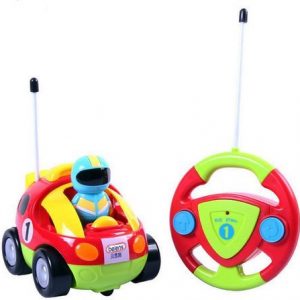 Cartoon Rc Race Car Radio Control Toy For Toddlers 0