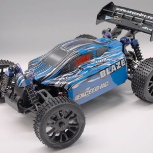 116 24ghz Exceed Rc Blaze Ep Electric Rtr Off Road Buggy Hyper Blue 0