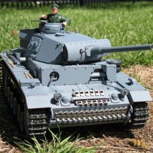 116 Rc German Panzer Kampfwagen Iii Remote Controlled Battle Tank 0
