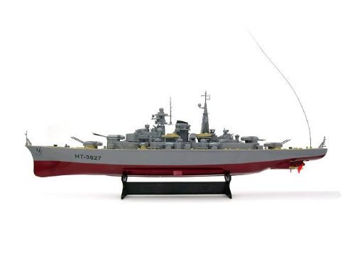 1360 German Bismarck Military Battleship Radio Control Boat Rc Ready To Run 0 0