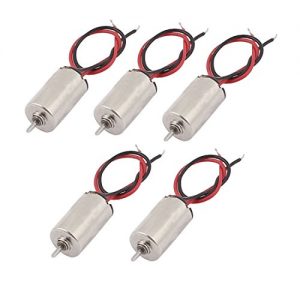 5 Pcs Dc 45v 45000rpm Wire Lead Coreless Motor For Rc Helicopter Toy 0