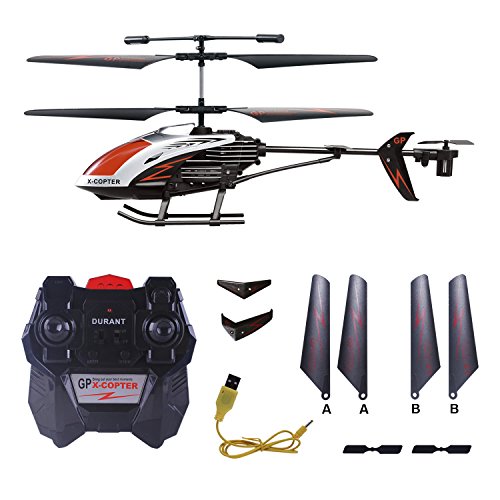 GPTOYS G610 11″ Durant Built-in Gyro Infrared Remote Control Helicopter ...