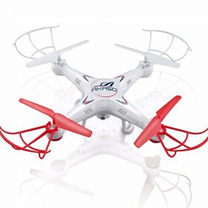 Akaso X5c 4ch 24ghz 6 Axis Gyro Headless Rc Quadcopter With Hd Camera 360 Degree 3d Rolling Mode Rc Drone Bonus Microsd Card Blades Propellers Included 0