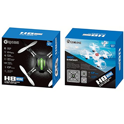 Eachine H8 Mini Quadcopter Drone Headless Mode Remote Control Nano Quadcopter RTF Mode 2 (Black