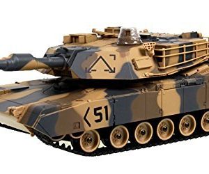 M1a2 Abrams Usa Battle Tank Rc 16 Airsoft Military Vechile Desert Camouflage 0