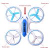 Maxbo 2016d Drone UAV,3D Flip,LED Flashing Light,6 Axis Gyroscope, Loop