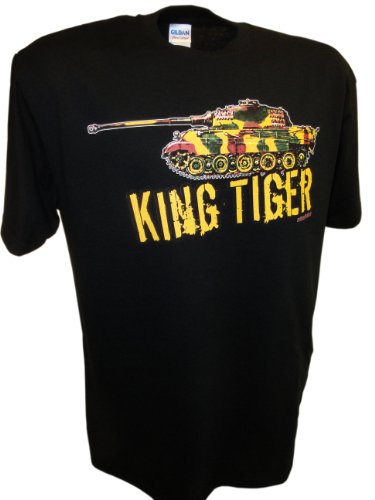 Mens King Tiger 2 Konistiger Rc Ww2 German Panzer Tank T Shirt By Achtung T Shirt Llc 0
