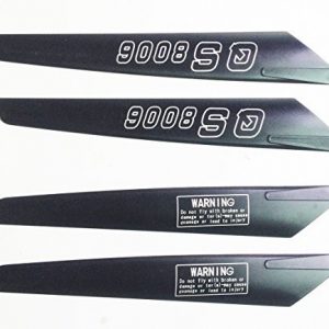 Night Lions Techtm Main Blades Parts For Gt Model Qs8006 Rc Helicopter 0