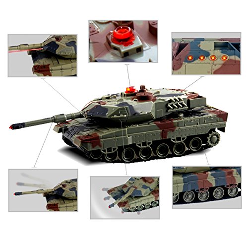 rc infrared battle tank