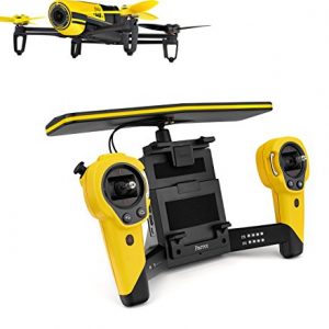 Parrot Bebop Quadcopter Drone With Sky Controller Bundle Yellow 0