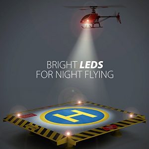 Remote Control Helicopter Landing Pad Complete Edition Led Lights Installed Suitable For Rc Helicopters Quadcopters Drones Syma Helicopters 0
