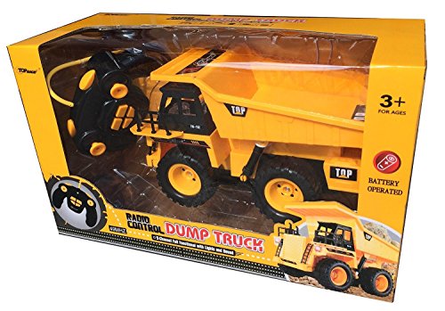 Top Race Tr 112 5 Channel Fully Functional Rc Dump Truck With Lights And Sound 0 6