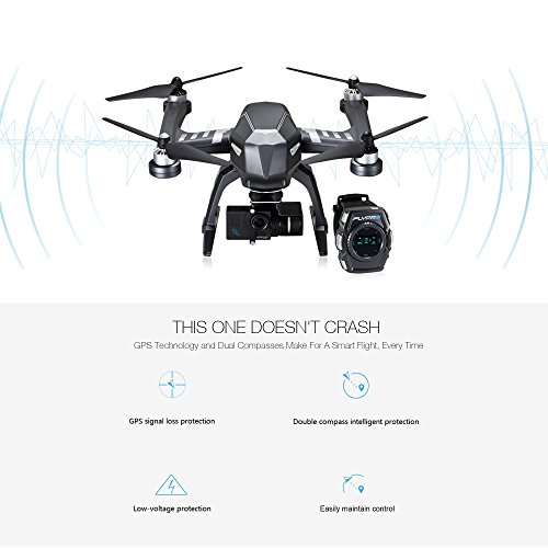 Follow Me Sports Drone Hands Free Xwatch Controls With 4k Ultra Hd Sports Camera Shoot Your Action In Epic Clarity And Detail 0 4
