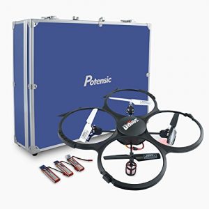 Rc Quadcopter Potensic Upgraded Udi 818a Hd 24ghz Ch 6 Axis Gyro Rc Quadcopter With 2 Megapixels Camera Multi Directional Modedrone With Carrying Case 0