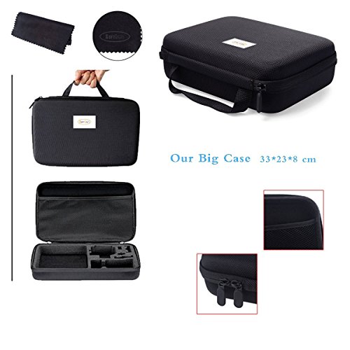 Soft Digits 50 In 1 Action Camera Accessories Kit For Gopro Hero 5 4 3 3 2 1 With Carrying Casechest Strapoctopus Tripod 0 6