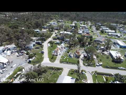 Drone Video of Hurricane Ian Damage to Southwest Florida — DJI Mini 2 Drone