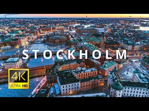 Stockholm, Sweden 🇸🇪 in 4K ULTRA HD 60FPS Video by Drone