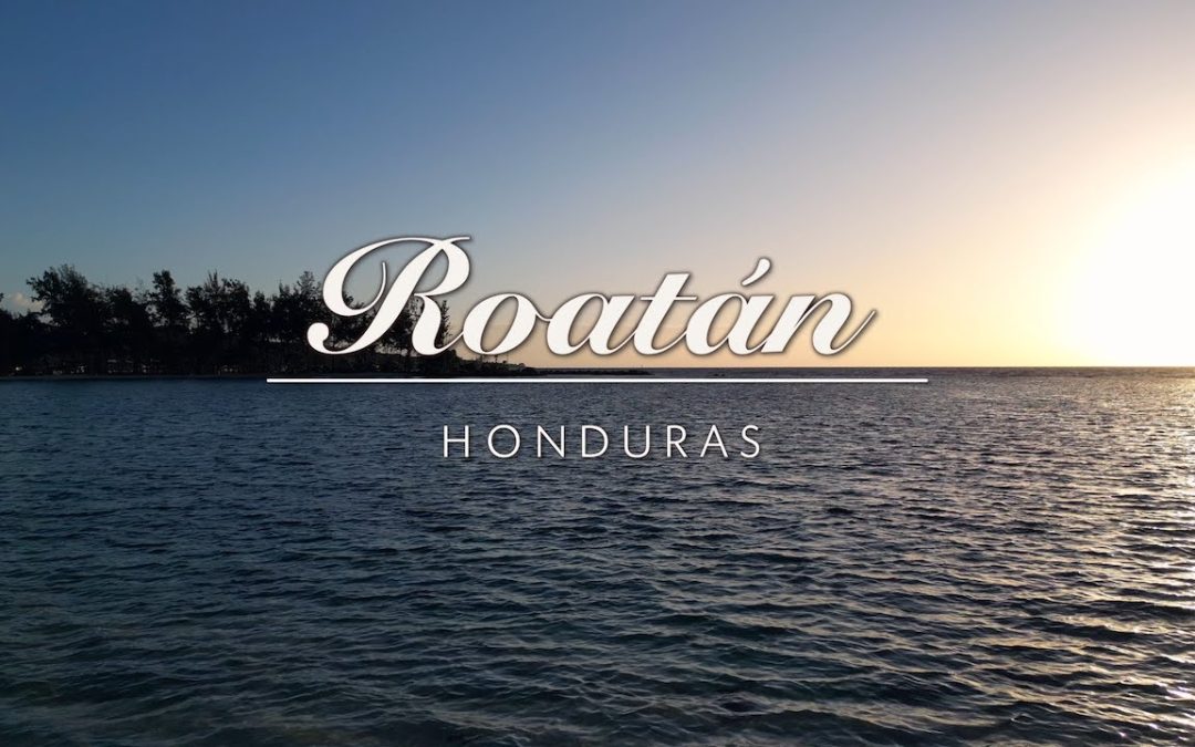 Roatan Honduras 4K Aerial View Drone Video