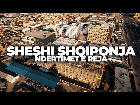 NDERTIMET E REJA TEK SHESHI SHQIPONJA | 5K DRONE VIDEO, TIRANA 2023