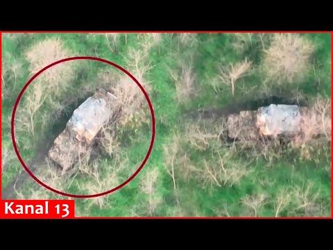 Drone destroys a $60m Osa anti-aircraft missile complex hidden by Russians