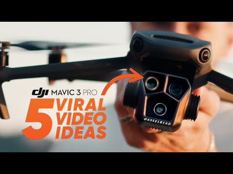 DJI Mavic 3 PRO: 5 VIRAL Drone Video Ideas