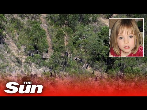 Drone footage shows frantic final hours inside Madeleine McCann search at dam as hunt ends today