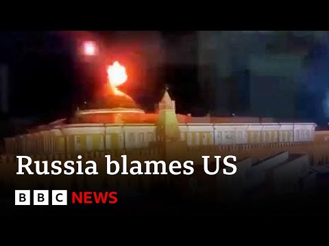 Russia blames US for alleged Kremlin drone attack – BBC News