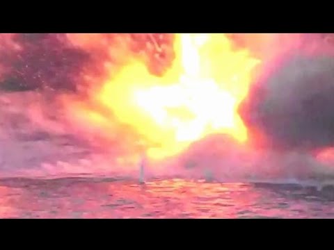 Il video dell'esplosione nel Mar Nero. Mosca: «Un drone marittimo ucraino contro una nostra nave»