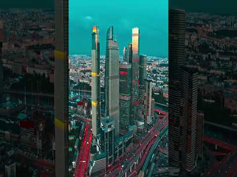 Moscow, Russia by Drone – 4K Video Ultra HD [HDR]