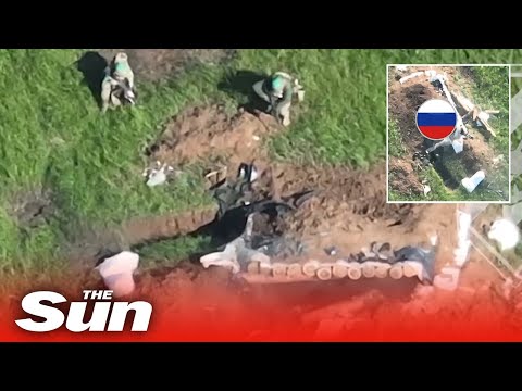 Ukrainian fighters clear Russian trenches with the help of drone reconnaissance
