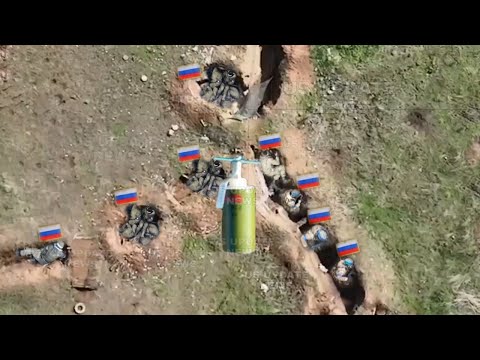 Fight Begins!! Ukrainian drones launches major offensive blow up hundreds of russian mercenaries