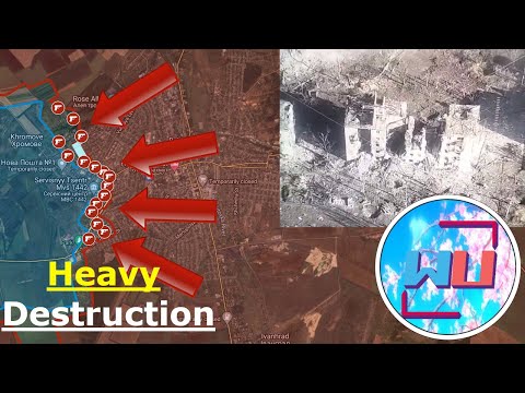 Bakhmut Endgame | Drone Footage Reveals Heavy Destruction | Frontline Analysis 08/05/23