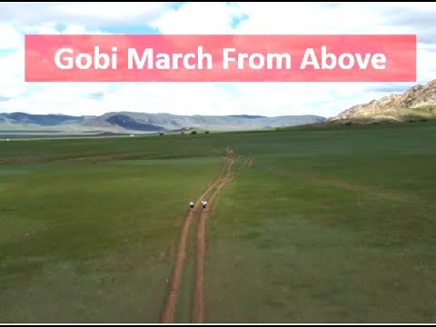 Drone Footage from Stage 1 – Gobi March (Mongolia) 2023
