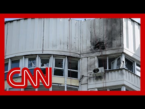 Drone attack in Moscow leaves buildings damaged