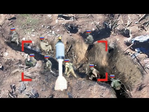 Horrible Footage!! Ukrainian drones brutally destroy Russian soldier in 24 hours in Border Belgorod