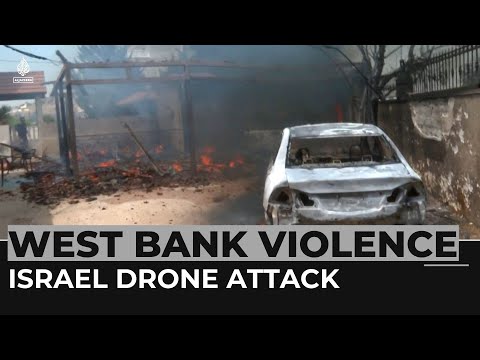 Israel drone attack kills 3 in occupied West Bank car attack