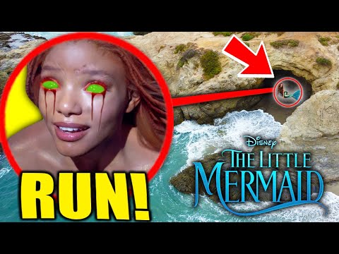 Drone Catches THE LITTLE MERMAID At Haunted Beach!! (SHE CAME AFTER US!!)