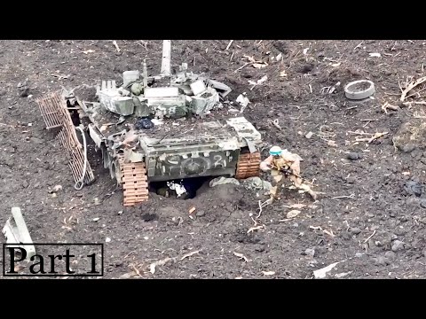 Combat Footage | Foreign Fighter Eliminating two Russians using Drone
