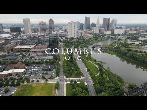 Columbus, Ohio – [4K] Drone Tour