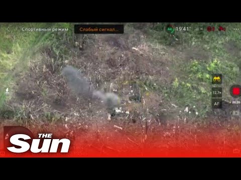 Ukraine drone footage shows close combat and artillery shelling on eastern battlefield