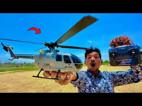 RC C186 Fastest Helicopter With 6 Axis Gyro Stabilisation Unboxing & Testing – Chatpat toy tv