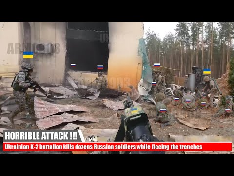 Deadly Battle!! Ukrainian K-2 Battalion brutally kills hundreds Russian soldiers in Bakhmut