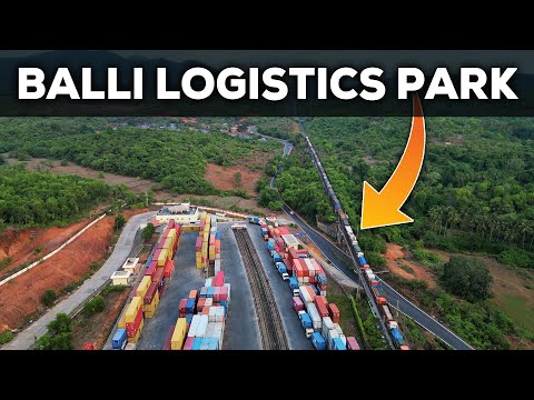 Logistics Park in Goa, That's Pushing INDIA Forward || DRONE VIDEO ||